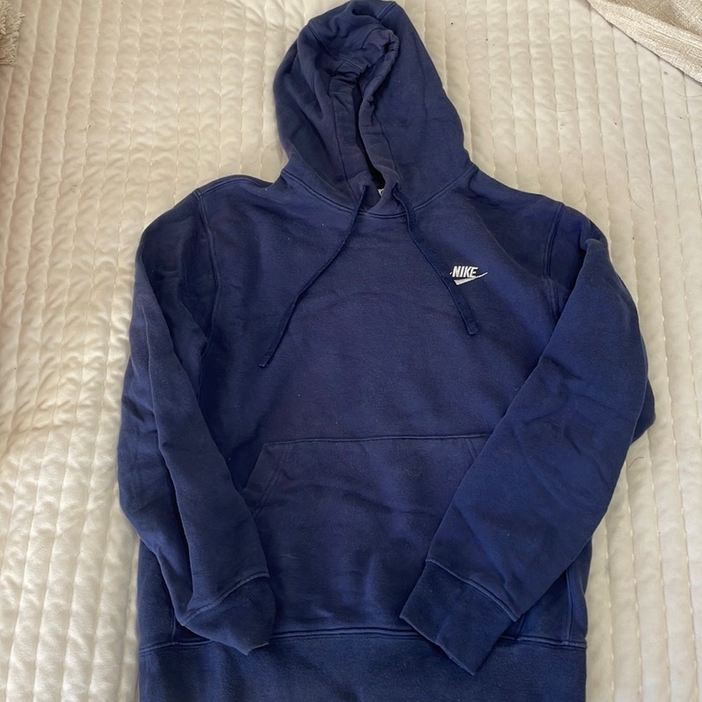 Navy blue Nike hoodie